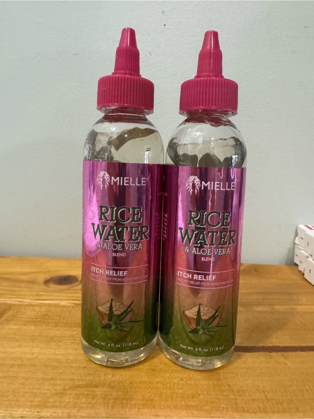 Mielle Rice Water & Aloe Vera Blend Itch Relief 2ct